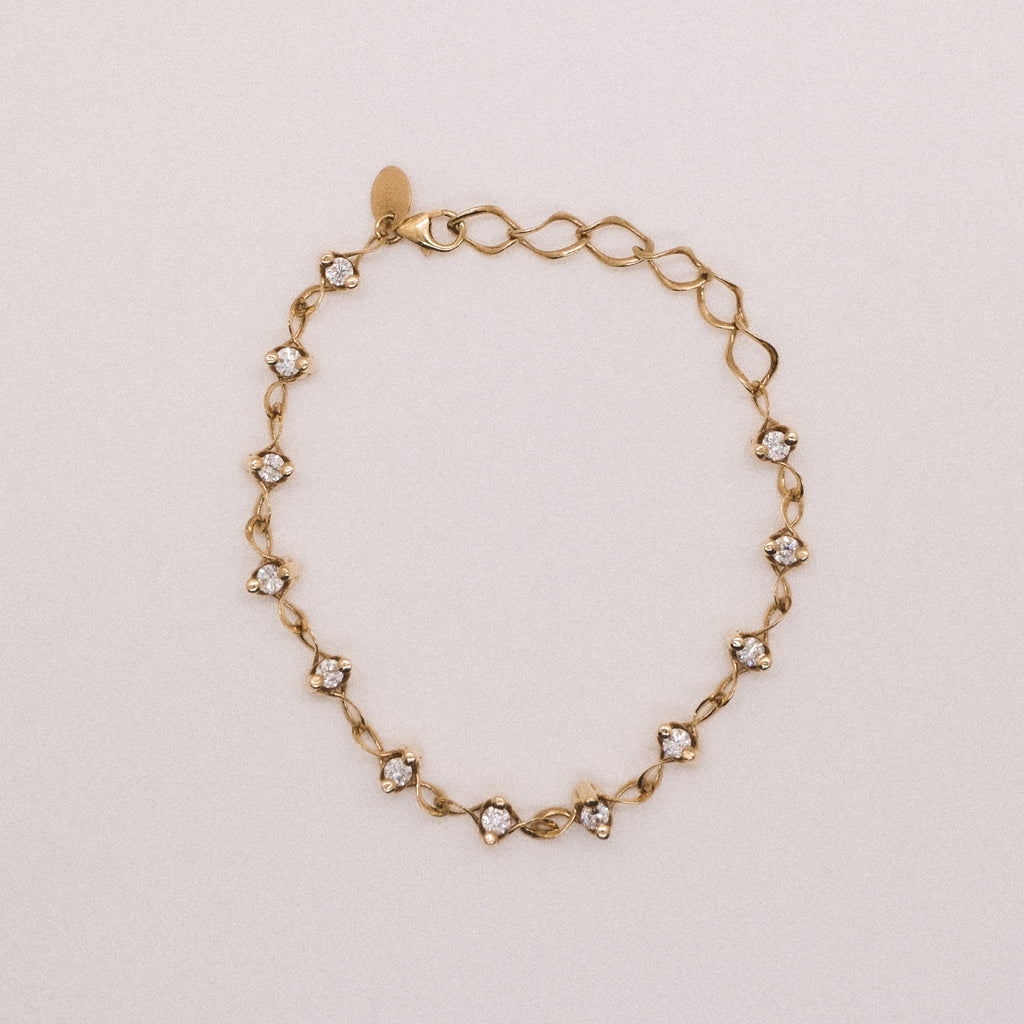 14K Locus Max Diamond Bracelet