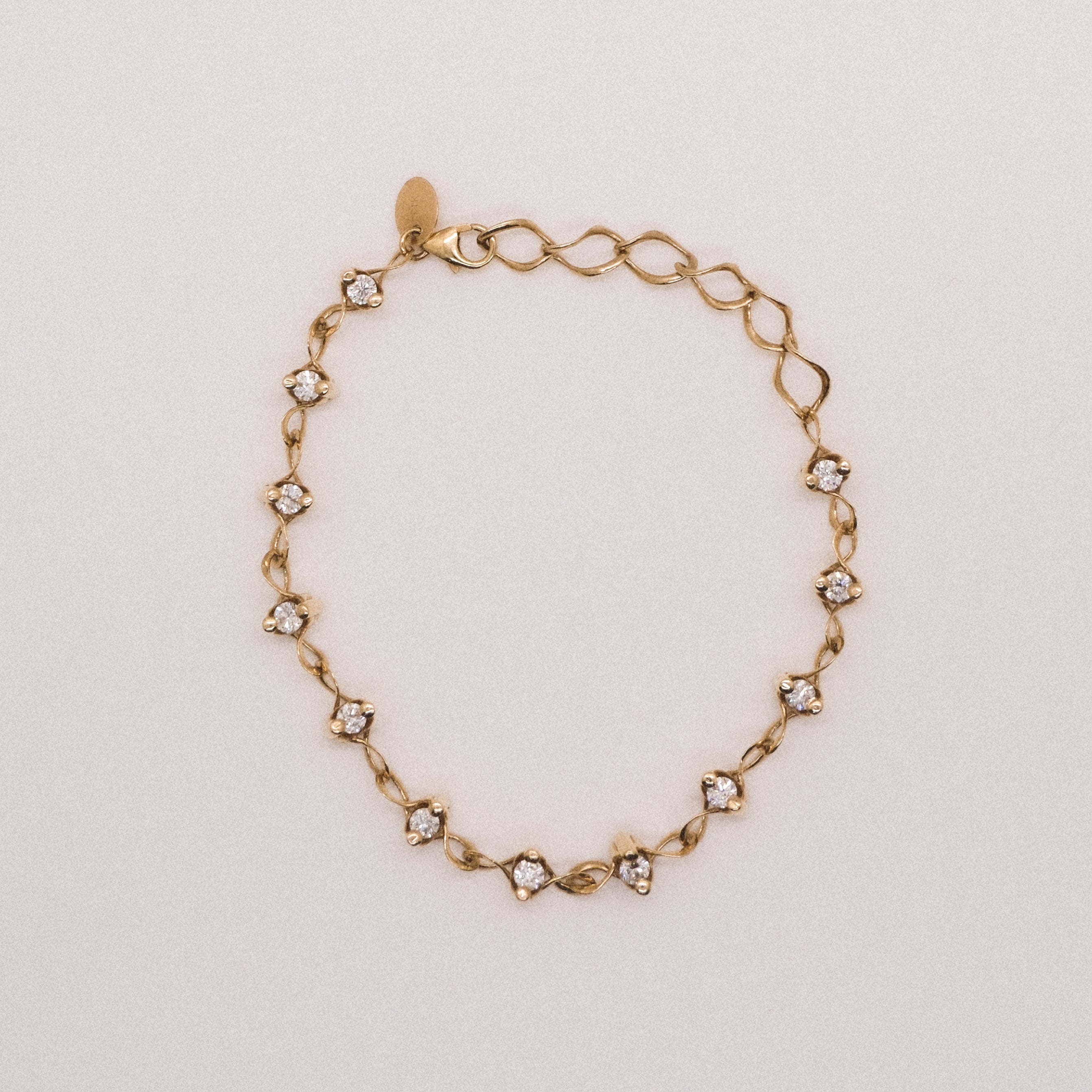 14K Locus Max Diamond Bracelet