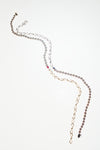 X NUCLEUS CHAIN PEARL NECKLACE