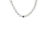 X NUCLEUS CHAIN PEARL NECKLACE