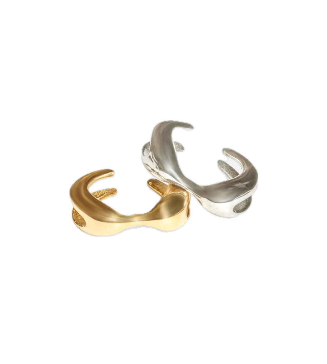 14K X Earcuff