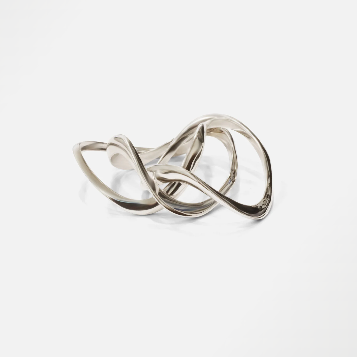 925 Twist Stack Rings