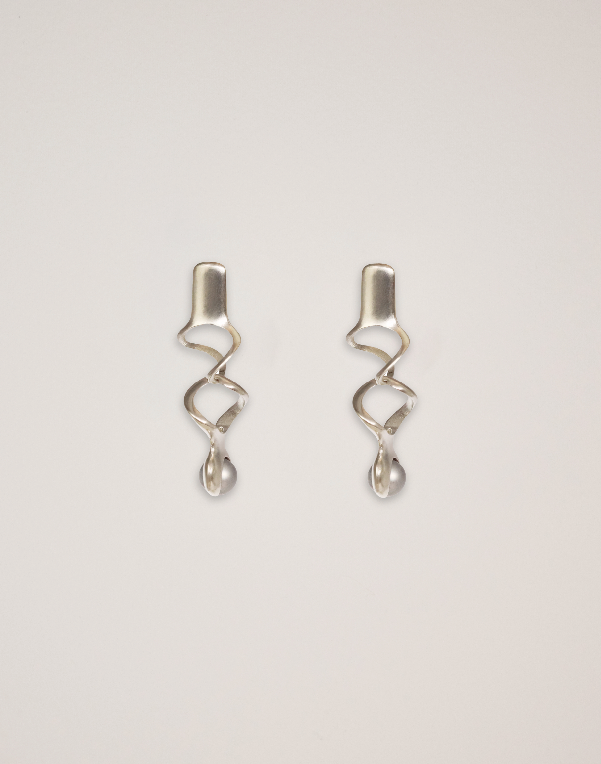 925 X/Y Drop Earrings